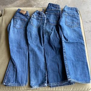 Boys Old Navy and Levi jeans size 8 & 1 pair of 10